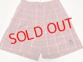 TILT CUSTOM MADE   EMB Used POLO Check Shorts  size 32inch