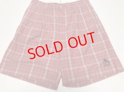 画像1: TILT CUSTOM MADE   EMB Used POLO Check Shorts  size 32inch