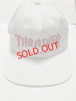 画像2: Thrasher mag logo Snap back hat White