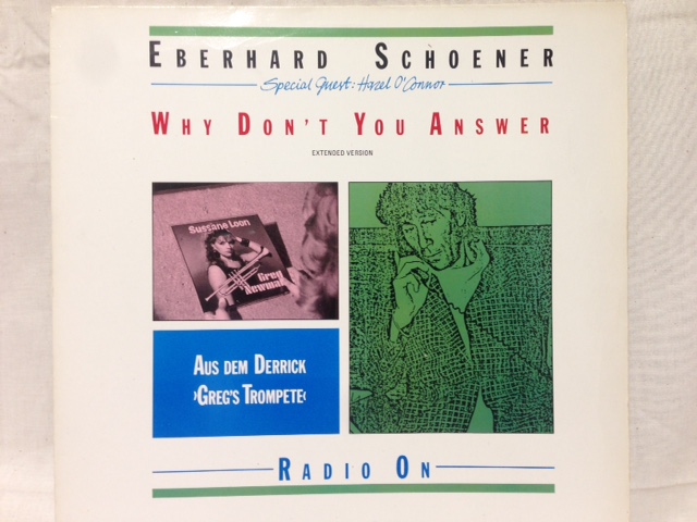 Eberhard Schoener ‎– Why Don't You Answer  1985 version featuring Hazel O'Connor.
